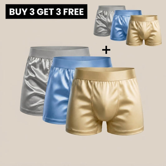 Silvora™ Silk-Soft Boxer Shorts - Buy 3, Get 3 FREE