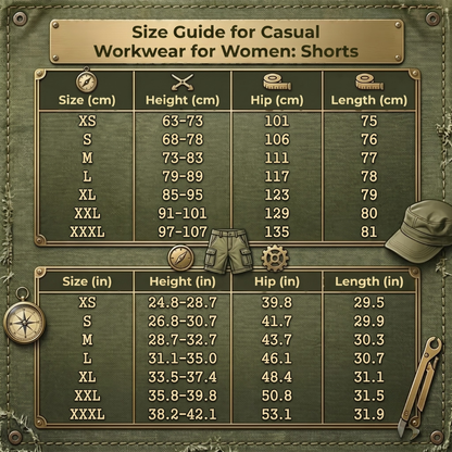 TrailPocket™ - Quick-Dry Cargo Shorts with Spacious Pockets & UPF 50+ for Women