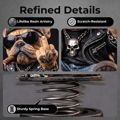 BobbleBull™ - Bulldog Dashboard Bobblehead