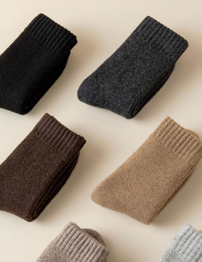Alpackaullstrumpor – naturlig värme för kalla fötter