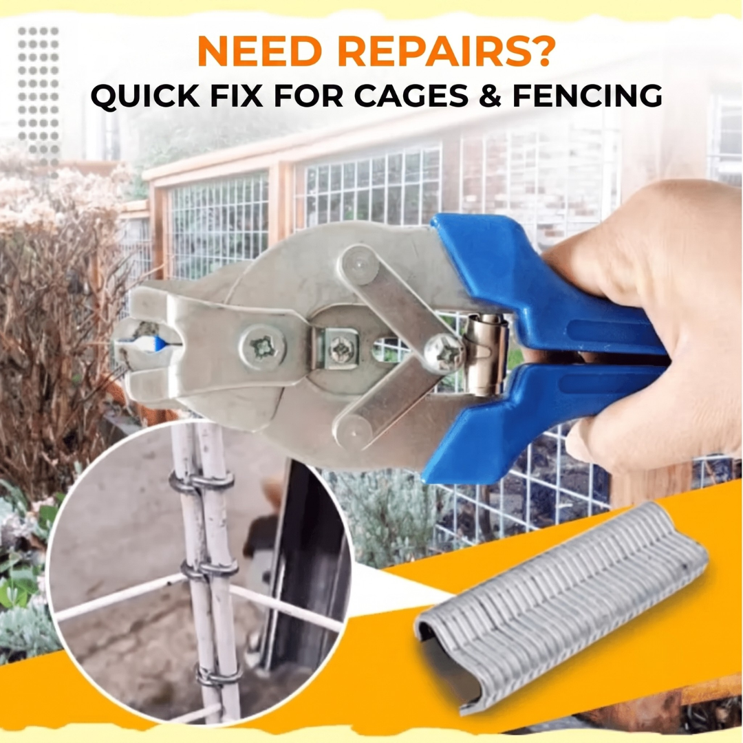 SteelGrip™ – Professional Tool for Installing Nail Rings and Wire Cages