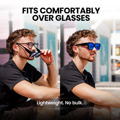EasyShade™ - Sunglasses That Fit Over Your Glasses