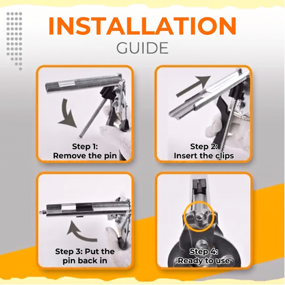 SteelGrip™ – Professional Tool for Installing Nail Rings and Wire Cages