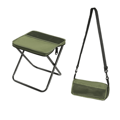 TrailSeat™ - Foldable Camping Stool with Carry Bag