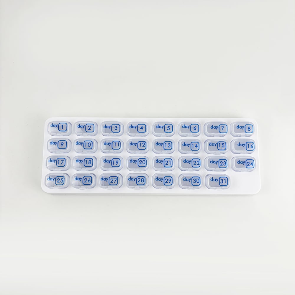 DoseMate™ - Stay Organised with a Practical 31-Day Pill Organiser