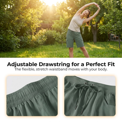 TrailPocket™ - Quick-Dry Cargo Shorts with Spacious Pockets & UPF 50+ for Women