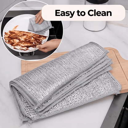 Scrubix™ – Reusable Scratch-Free Cleaning Scrubber for Kitchen, Bathroom & Home