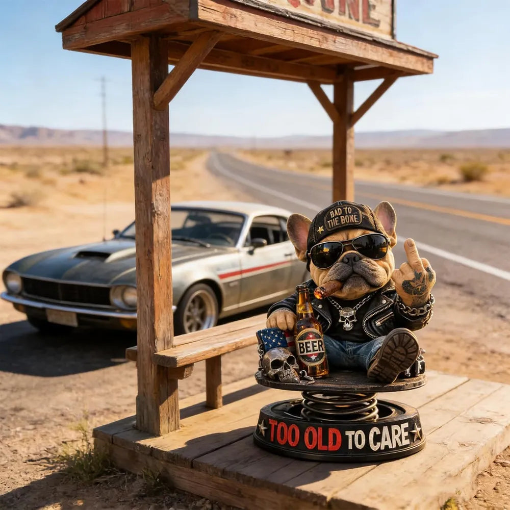 BobbleBull™ - Bulldog Dashboard Bobblehead