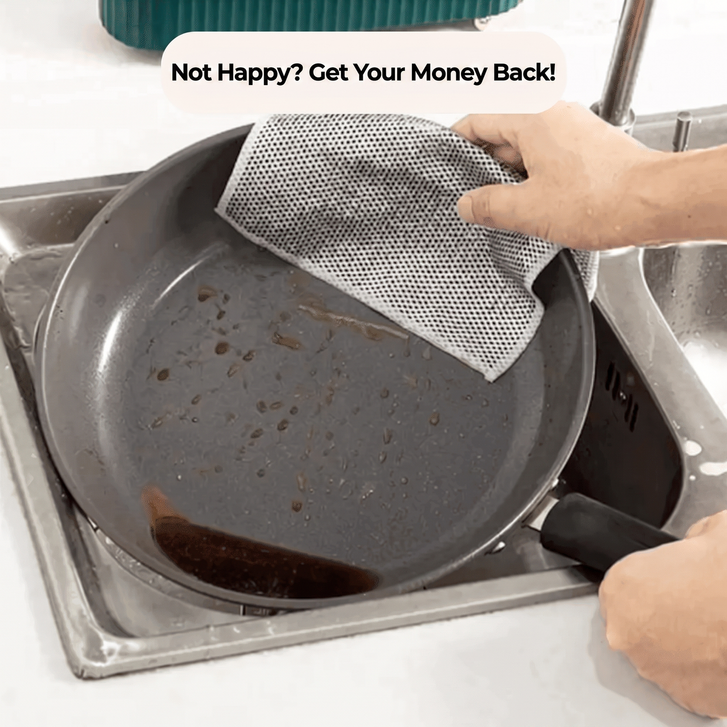 Scrubix™ – Reusable Scratch-Free Cleaning Scrubber for Kitchen, Bathroom & Home