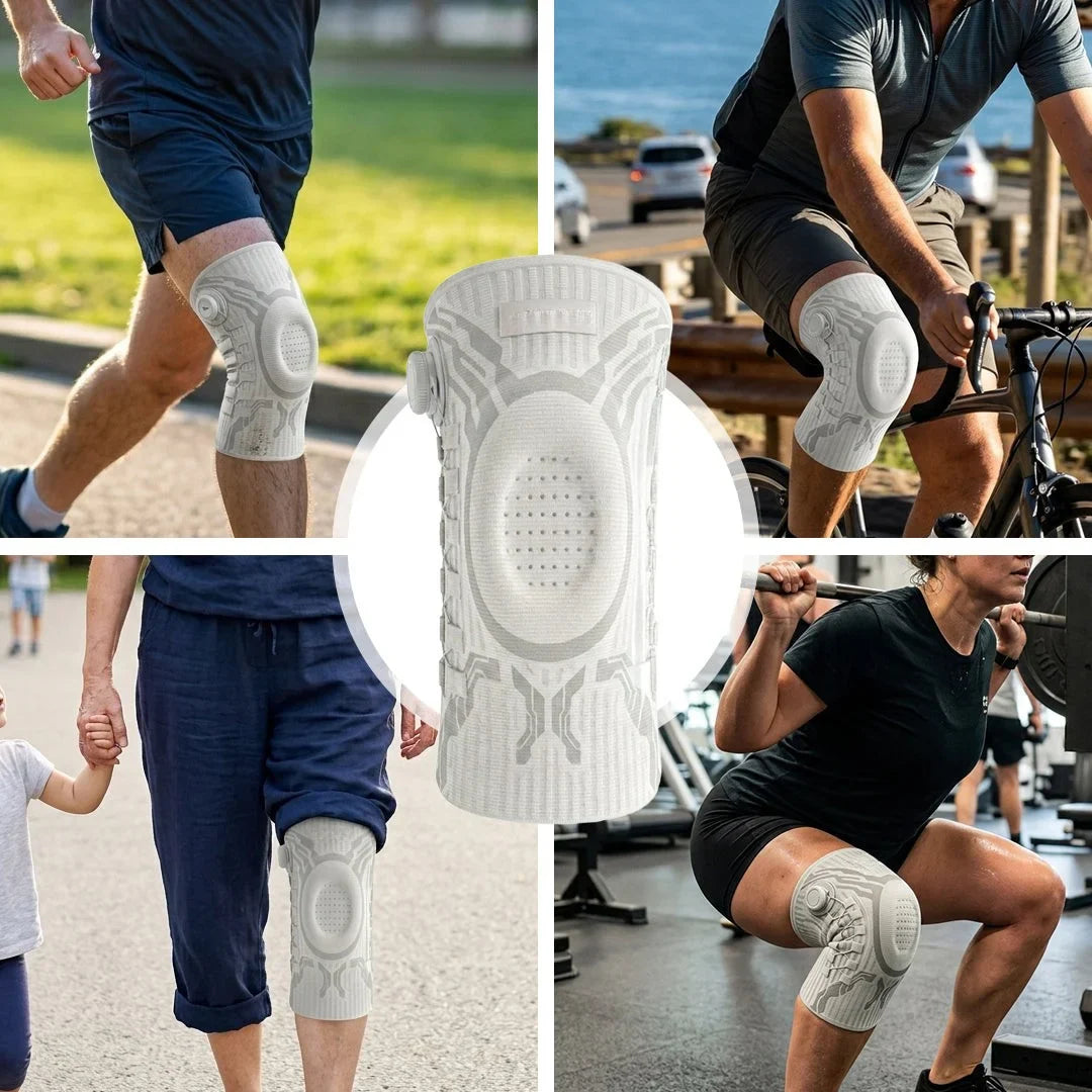 FlexiKnee™ – Adjustable Knee Support With Targeted Compression
