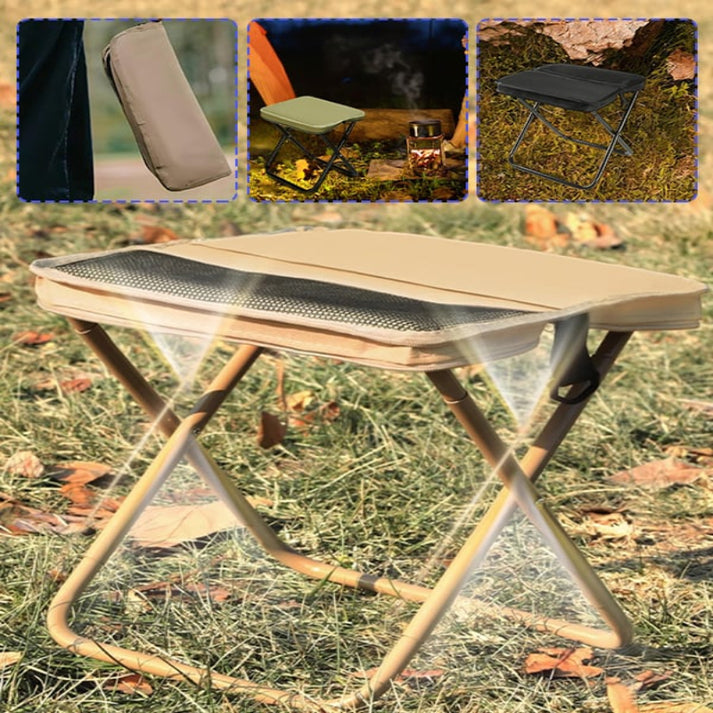 TrailSeat™ - Foldable Camping Stool with Carry Bag