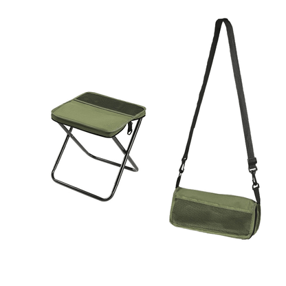 TrailSeat™ - Foldable Camping Stool with Carry Bag
