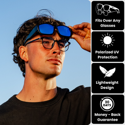 EasyShade™ - Sunglasses That Fit Over Your Glasses