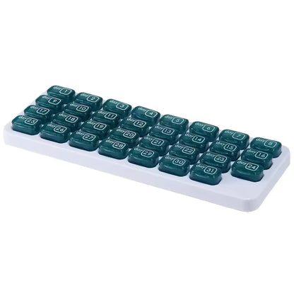 DoseMate™ - Stay Organised with a Practical 31-Day Pill Organiser