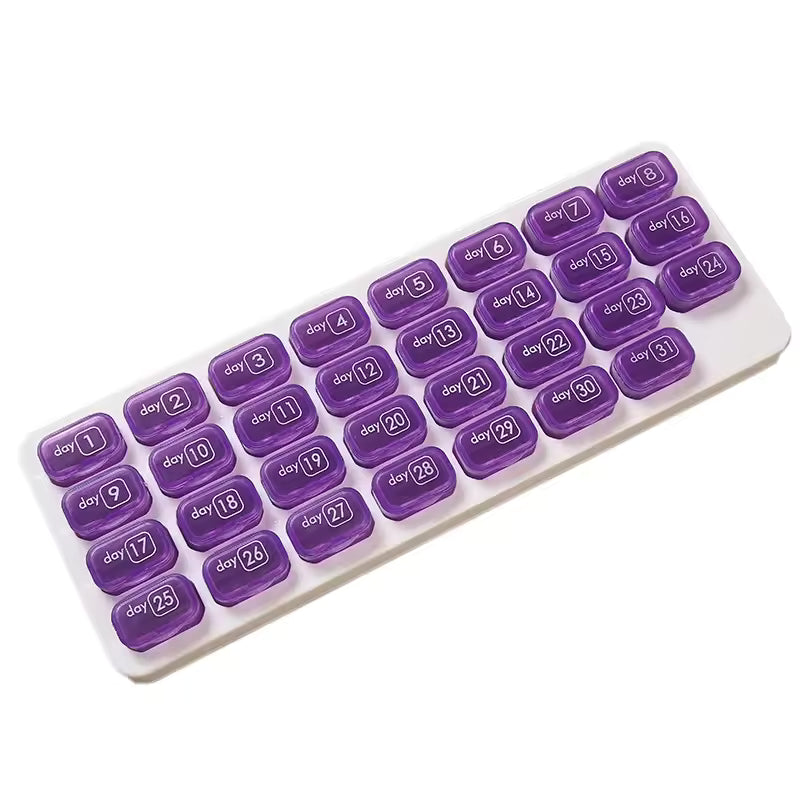 DoseMate™ - Stay Organised with a Practical 31-Day Pill Organiser