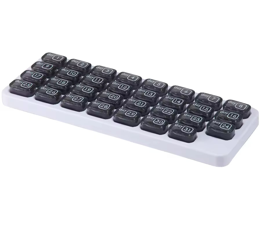 DoseMate™ - Stay Organised with a Practical 31-Day Pill Organiser