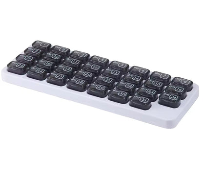 DoseMate™ - Stay Organised with a Practical 31-Day Pill Organiser